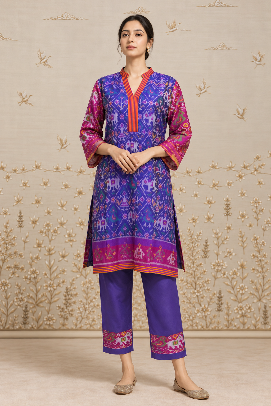 Rangrez Ikat Co-ord Set